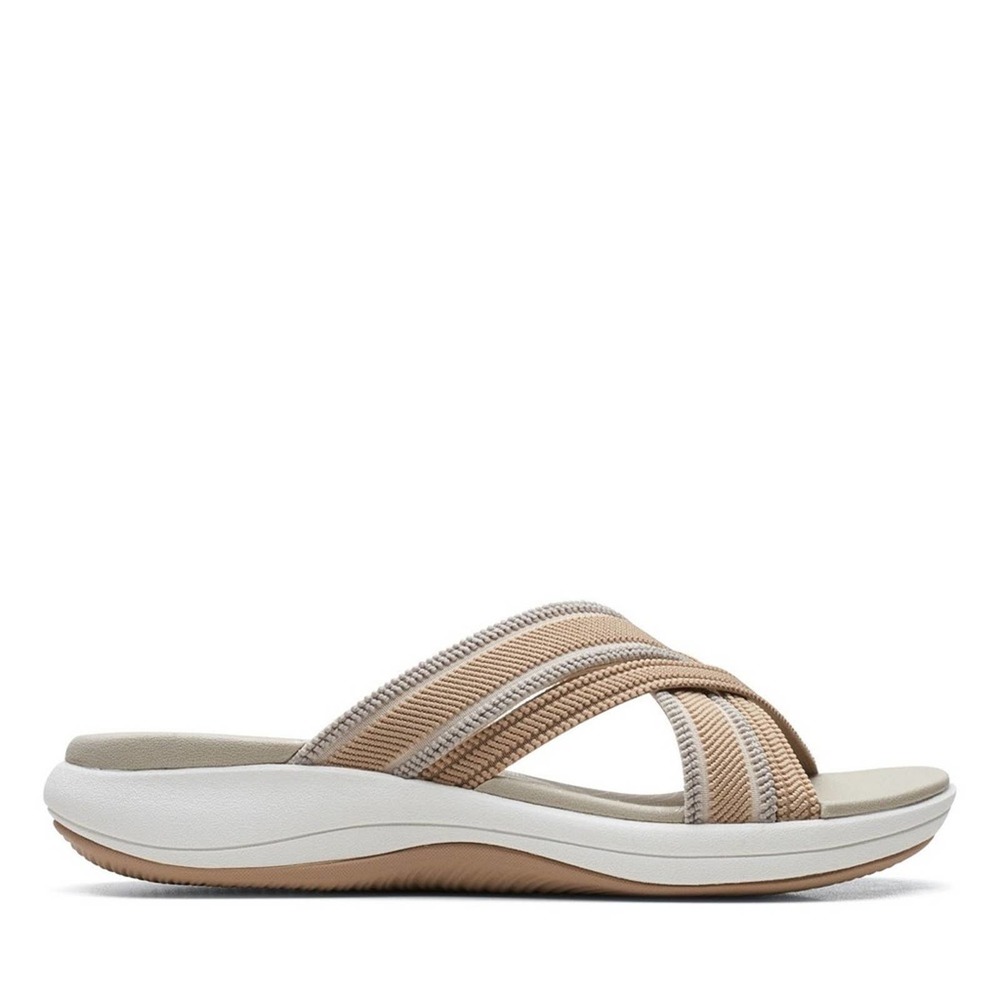 Clarks Womens Cloudsteppers M Sand Combo 9M
